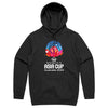 Asia Cup Logo Cotton Hoodie - Black